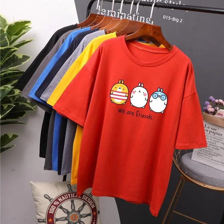 T-Shirt for Women Loose Summer Wear - Pre2brand