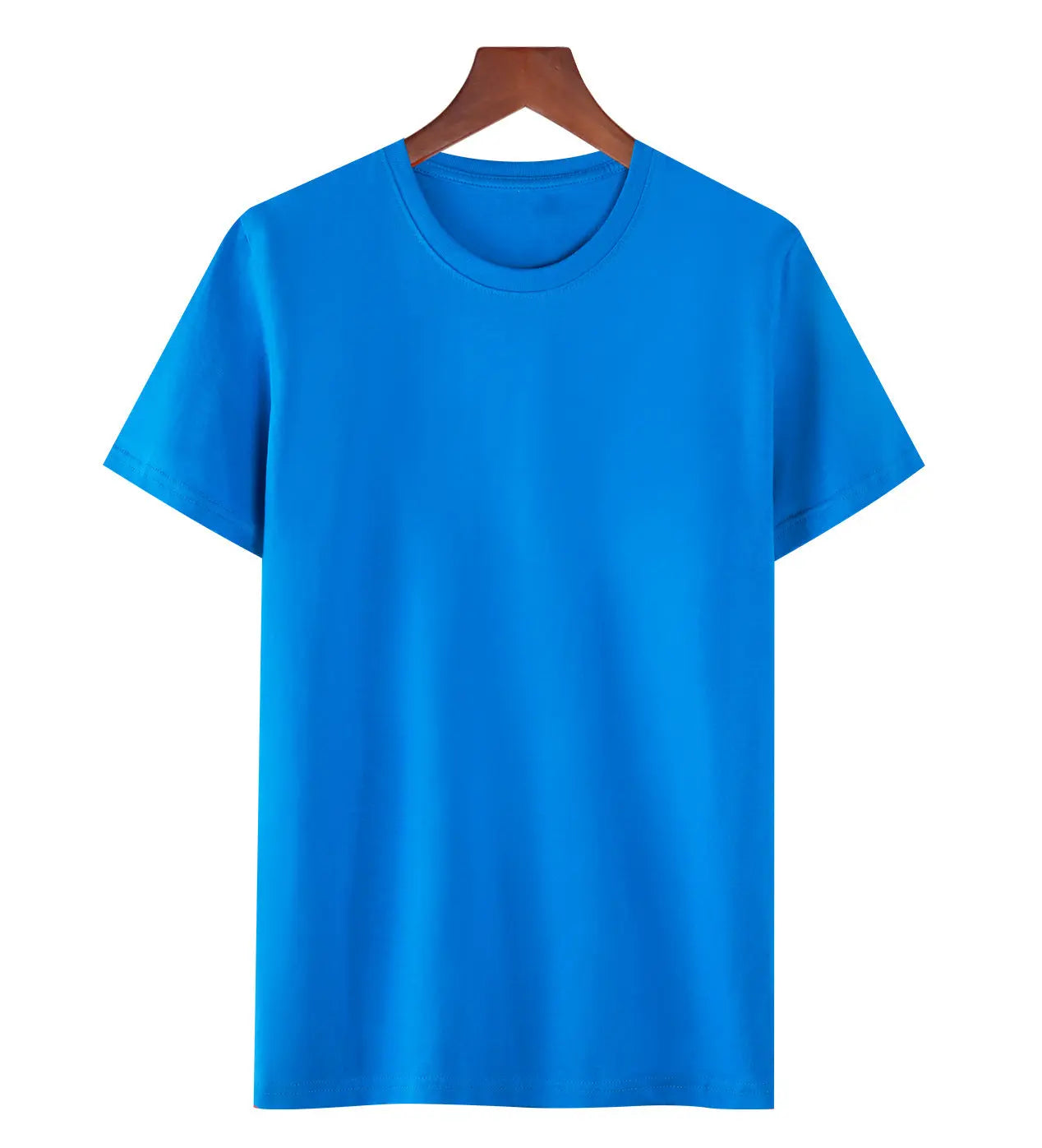 Solid Color Loose Half Sleeve Men's T-shirt  Pre2brand Hulan-5XL