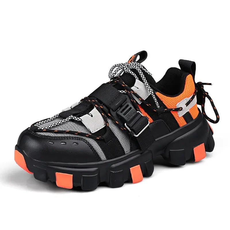 Street Style Men's Sneakers Trend Casual Shoes For Men Fashion Man Vulcanized Sneakers Punk British Style Shoes Male - Pre2brand