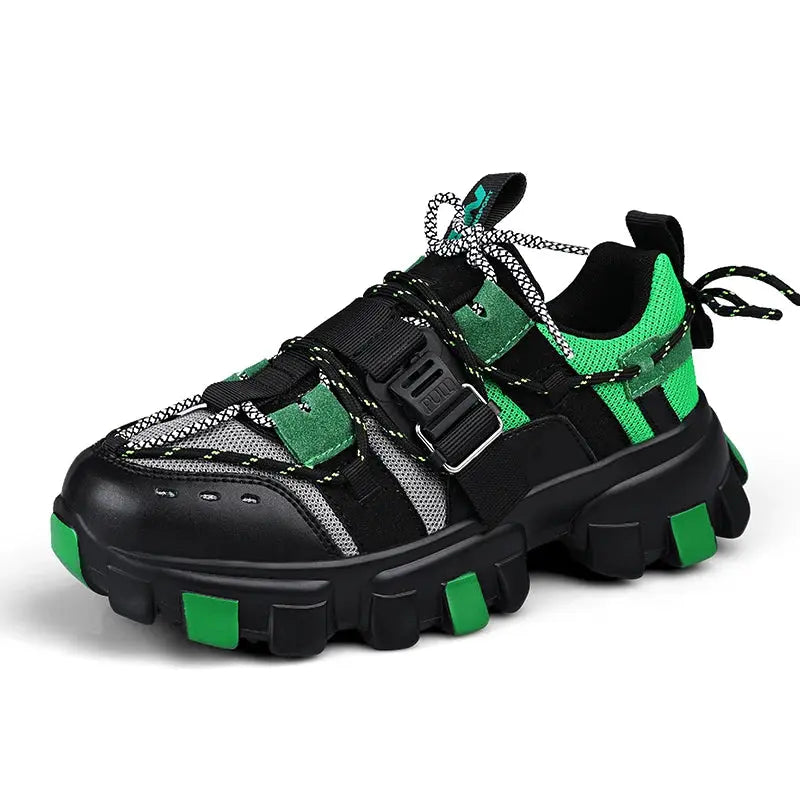 Street Style Men's Sneakers Trend Casual Shoes For Men Fashion Man Vulcanized Sneakers Punk British Style Shoes Male - Pre2brand