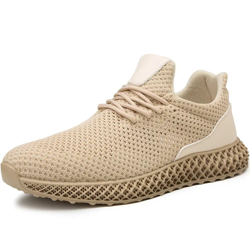 Summer New Casual Mesh Shoes Men's White Shoes - Pre2brand