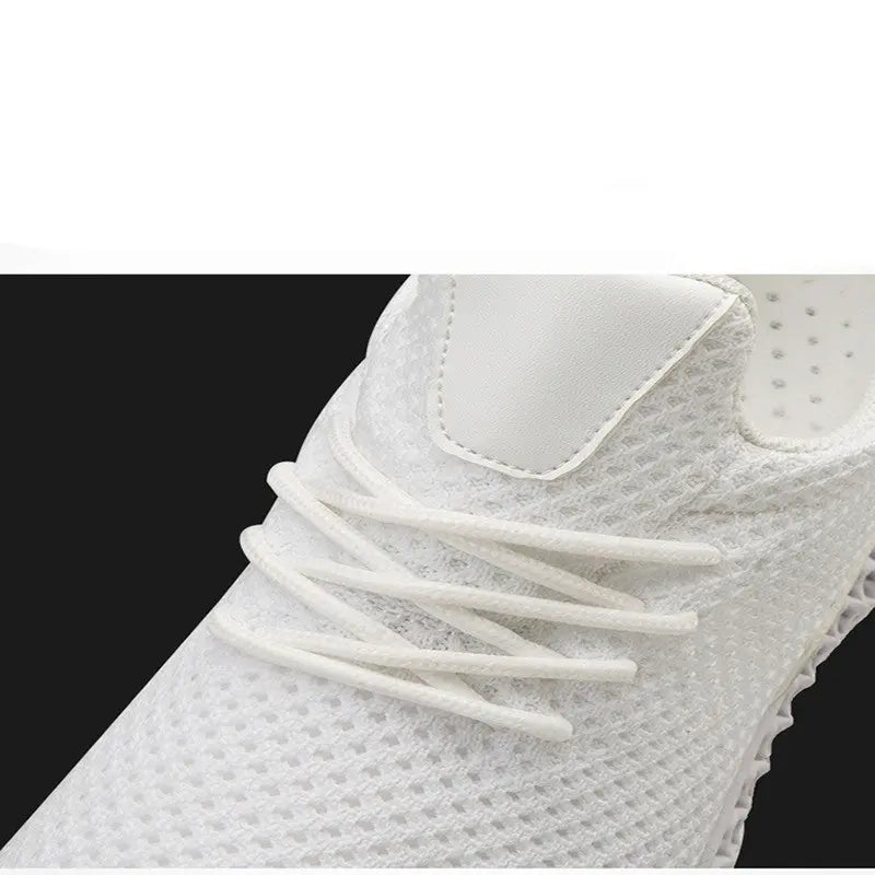 Summer New Casual Mesh Shoes Men's White Shoes - Pre2brand