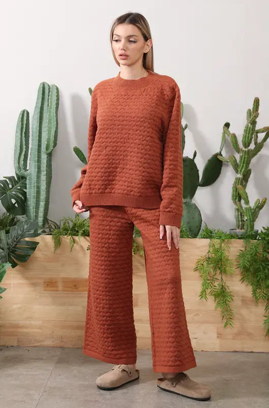 Sweater Knitwear Home Clothing Women's Set - Pre2brand
