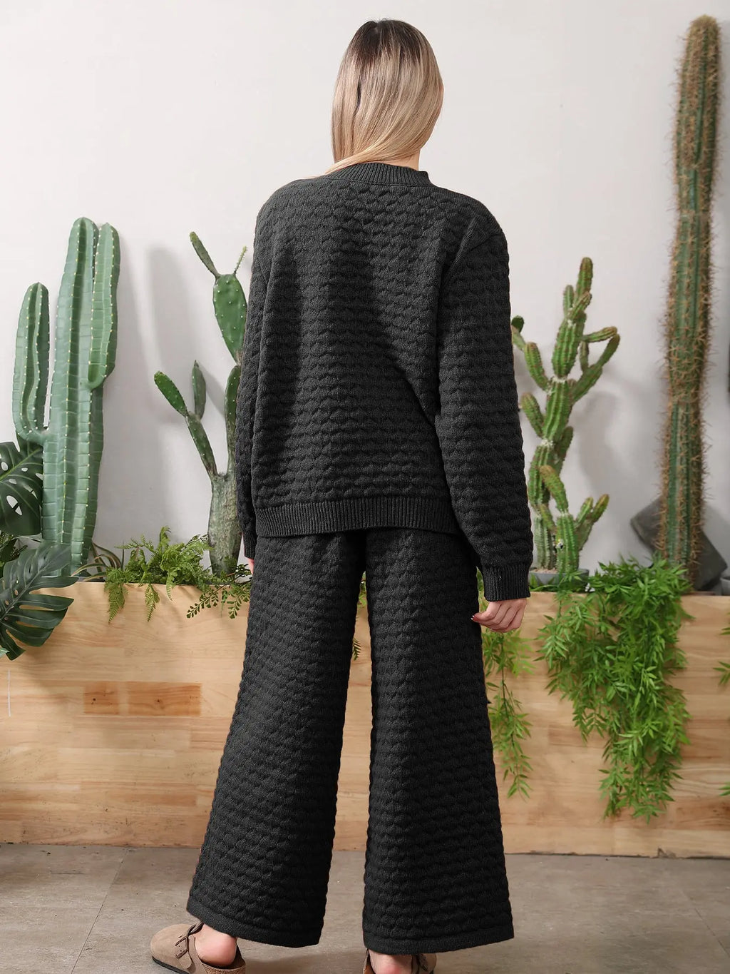 Sweater Knitwear Home Clothing Women's Set - Pre2brand