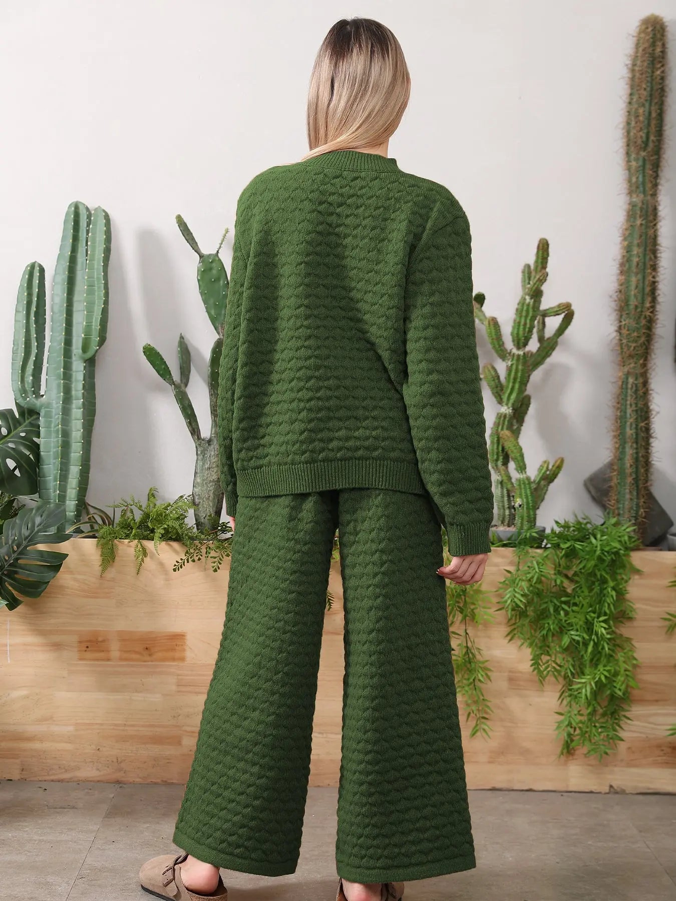 Sweater Knitwear Home Clothing Women's Set - Pre2brand