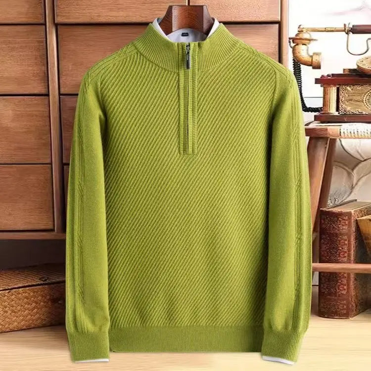 Thickened Knitting Sweater Pure Wool Men  Pre2brand