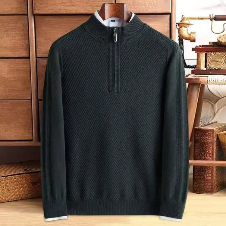 Thickened Knitting Sweater Pure Wool Men  Pre2brand