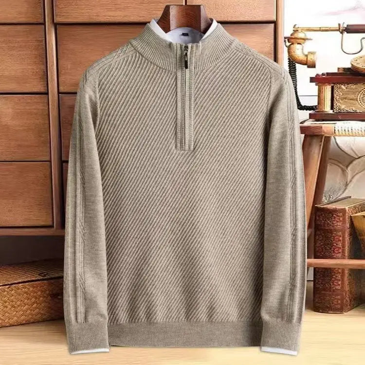 Thickened Knitting Sweater Pure Wool Men  Pre2brand