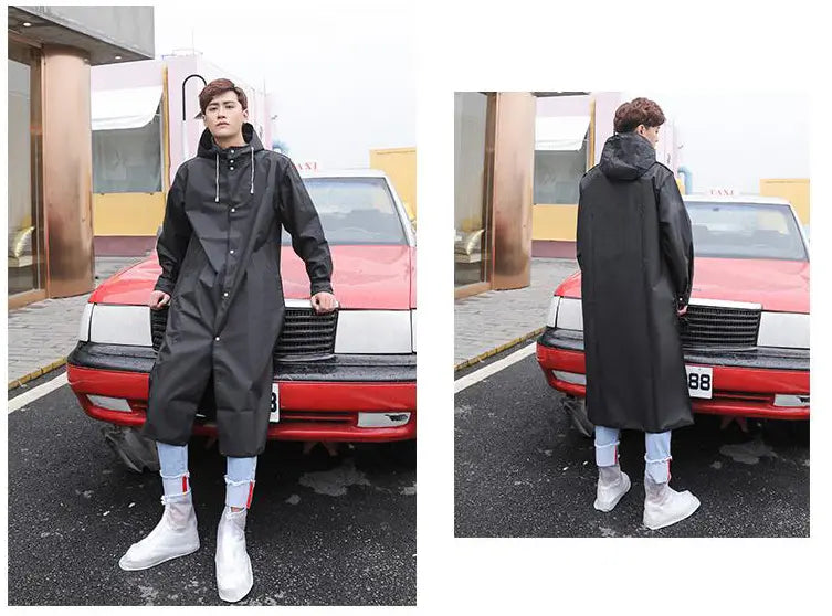 Transparent men's raincoat - Pre2brand