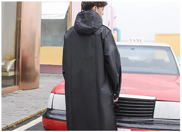 Transparent men's raincoat - Pre2brand