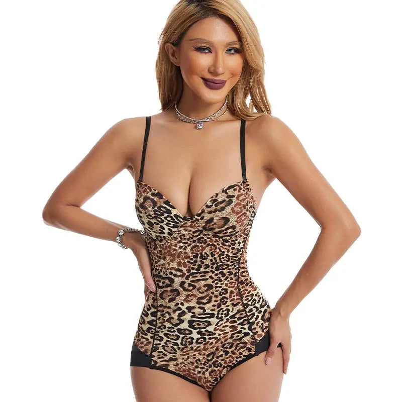 Underwire White Bodysuit Women Shapers Stretch Solid Color Silky Underwear Bodysuits Shapewear - Pre2brand