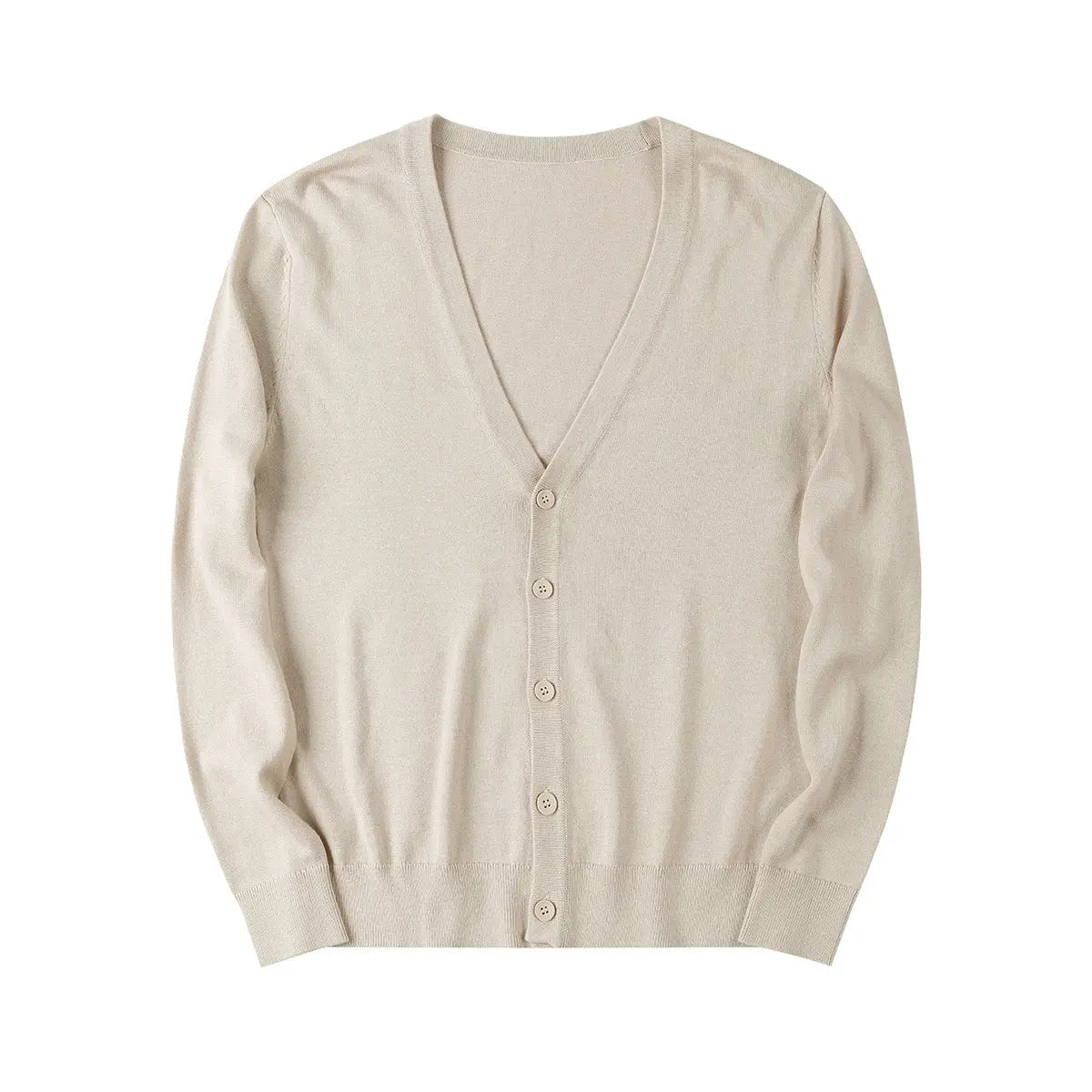 V-neck Solid Color Sweater For Men  Pre2brand