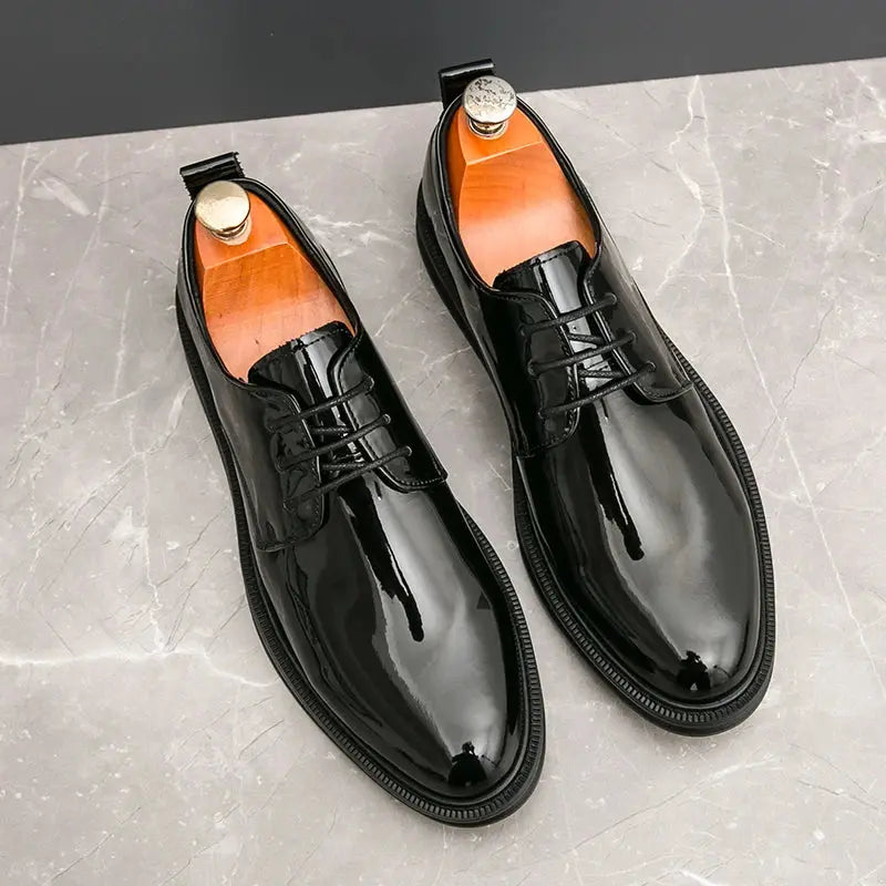 White Classic Office Men Shoes Wedding Men Formal Shoes Luxury Fashion Groom Wedding Shoes Men Oxford Shoes Dress Leather Shoes  Pre2brand