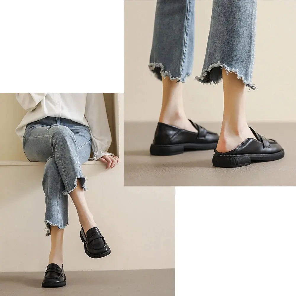 Women Shoes Brand Soft Comfortable British Style Classic Fashion Women's Loafer - Pre2brand