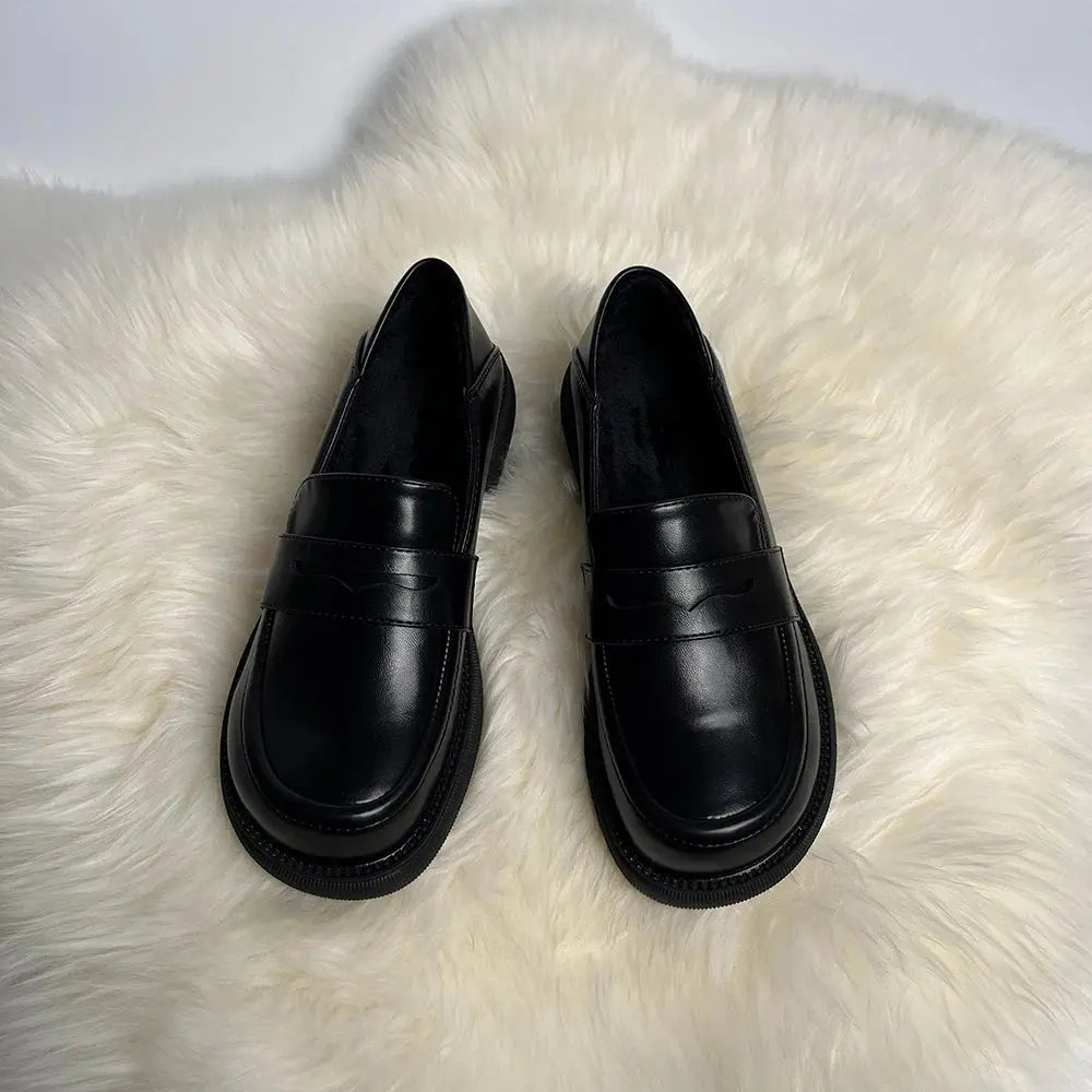 Women Shoes Brand Soft Comfortable British Style Classic Fashion Women's Loafer - Pre2brand