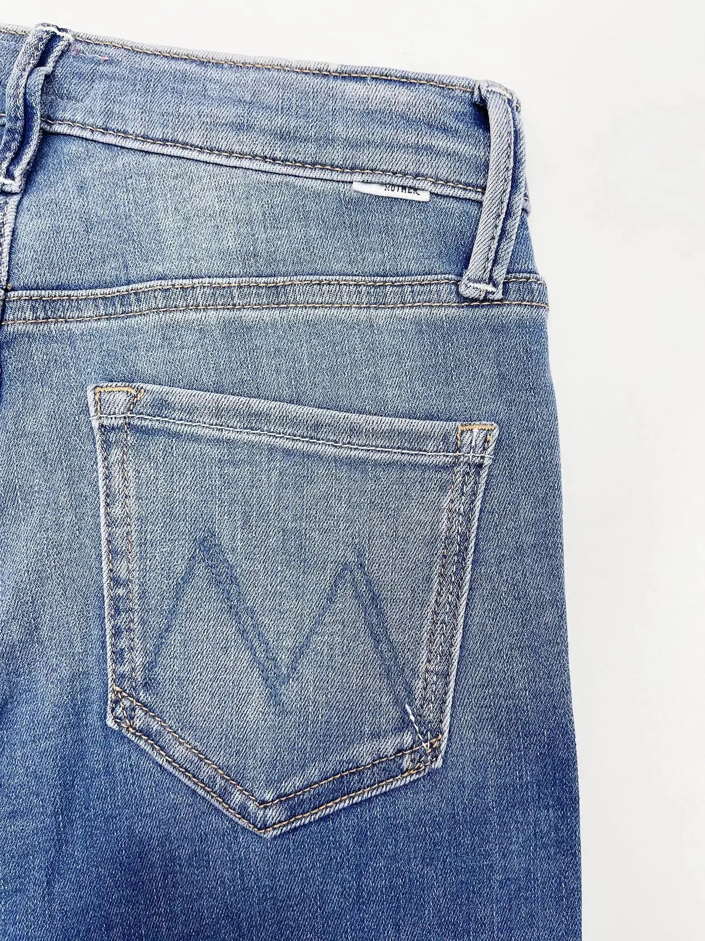 Women Stretch straight denim pants fashion casual ankle-length jeans 2023 new  Pre2brand