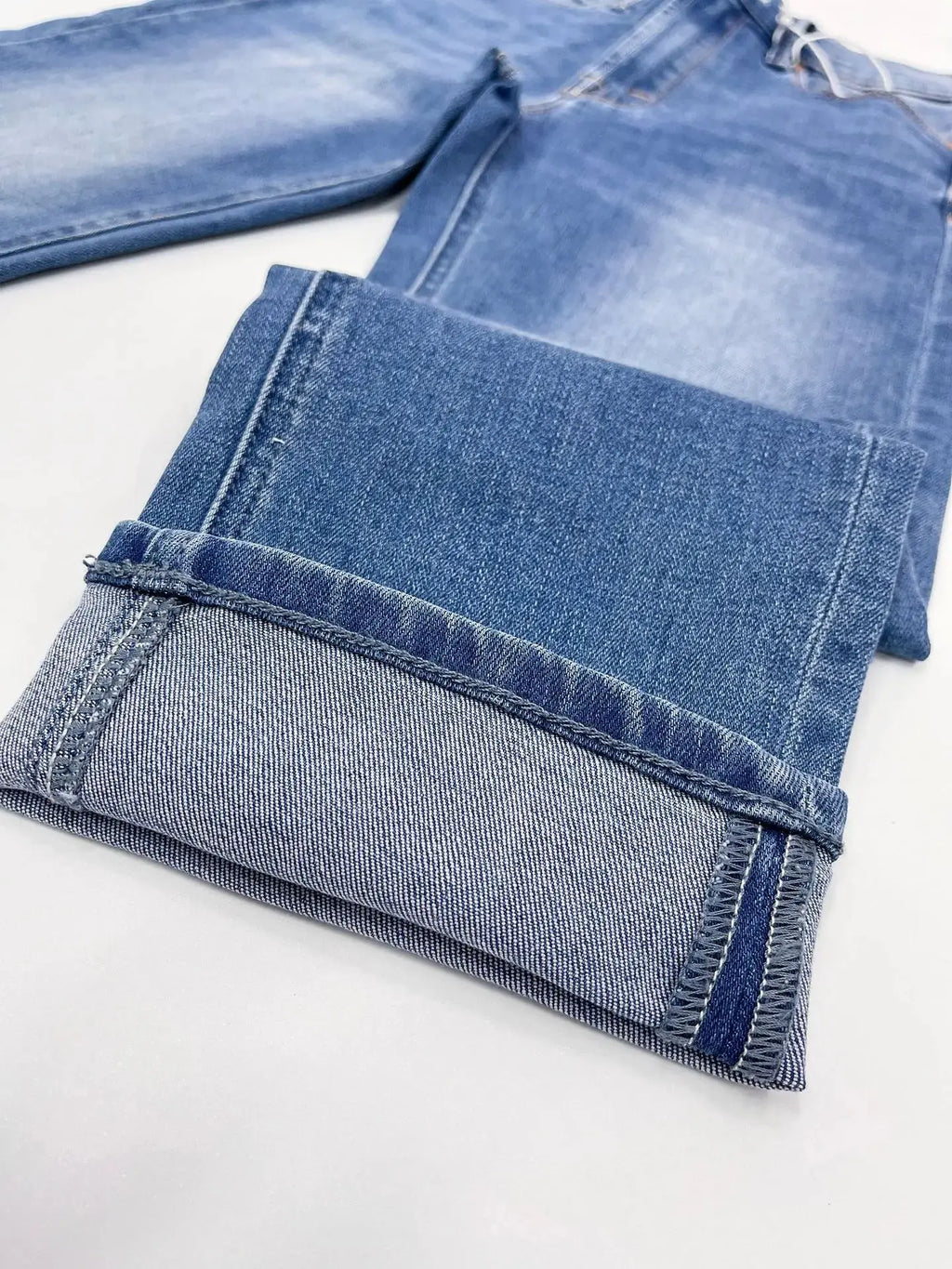 Women Stretch straight denim pants fashion casual ankle-length jeans 2023 new  Pre2brand