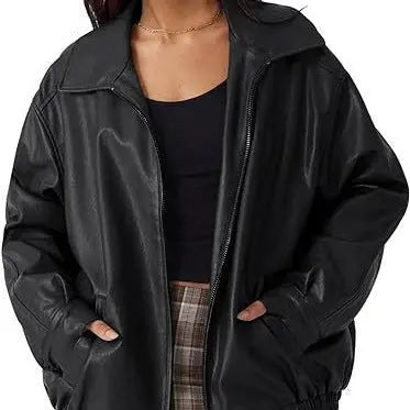 Women's Leather Jacket - Pre2brand