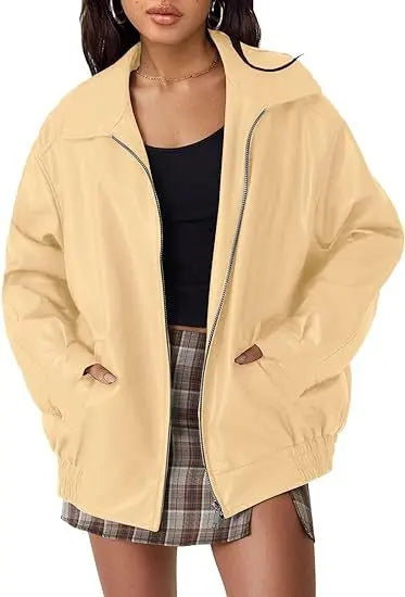 Women's Leather Jacket - Pre2brand