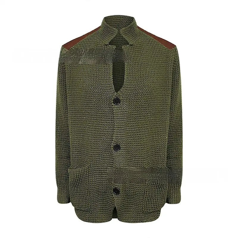 Women's Fashion Personality Retro Casual PU Jacket  Pre2brand Army-Green-5XL