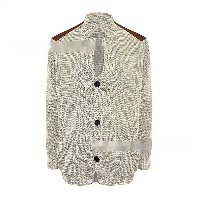 Women's Fashion Personality Retro Casual PU Jacket  Pre2brand Beige-5XL