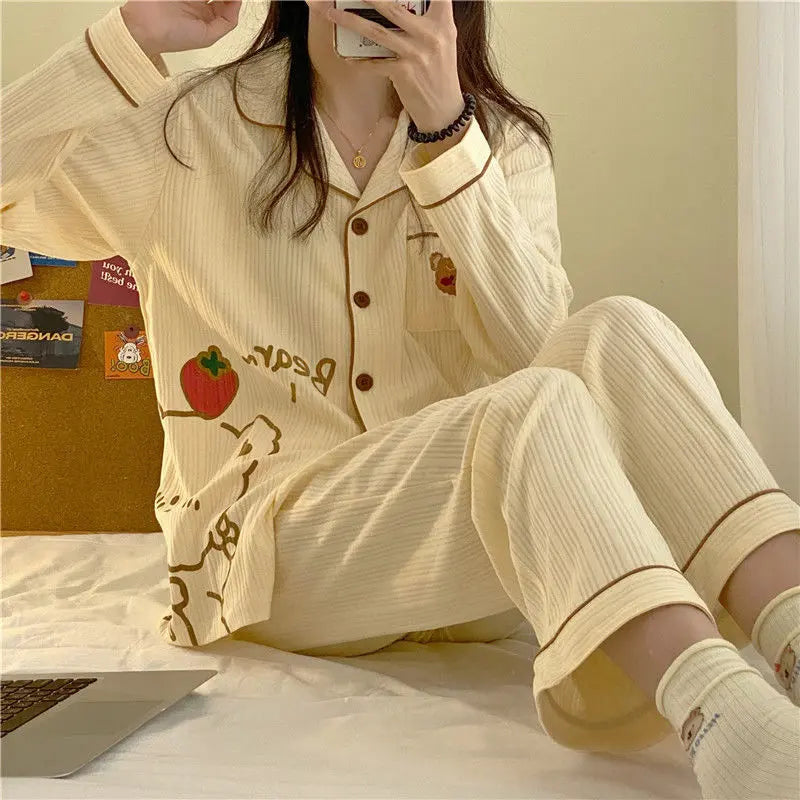 Women's Fashion Simple Home Clothes Suit - Pre2brand