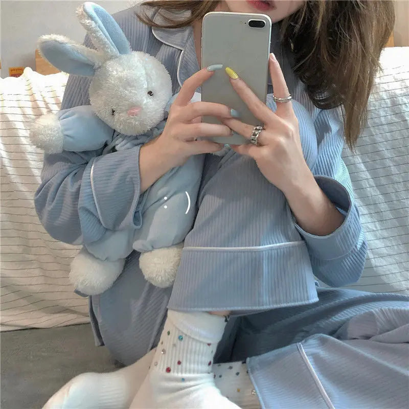 Women's Fashion Simple Home Clothes Suit - Pre2brand
