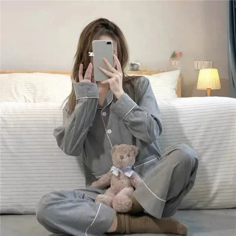 Women's Fashion Simple Home Clothes Suit - Pre2brand