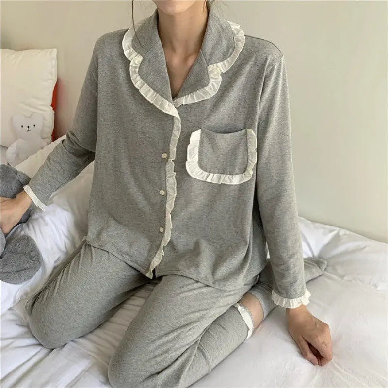 Women's Fashion Simple Home Clothes Suit - Pre2brand