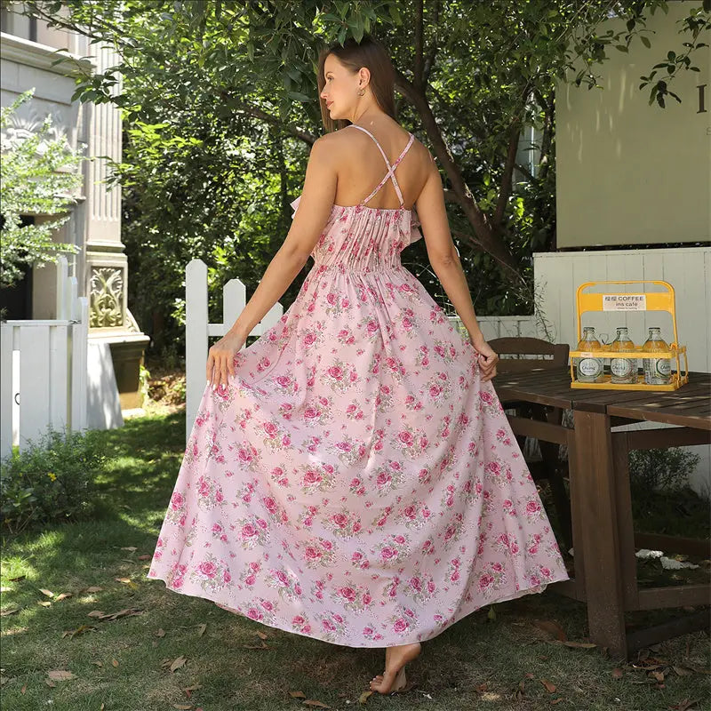 Women's Fashion Simple Printed Dresses - Pre2brand