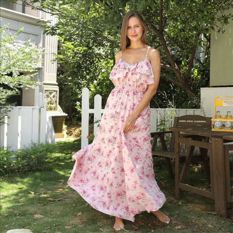 Women's Fashion Simple Printed Dresses - Pre2brand