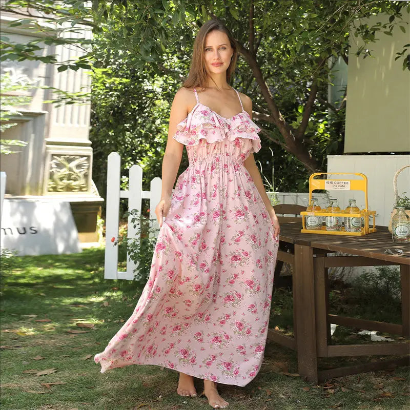 Women's Fashion Simple Printed Dresses - Pre2brand