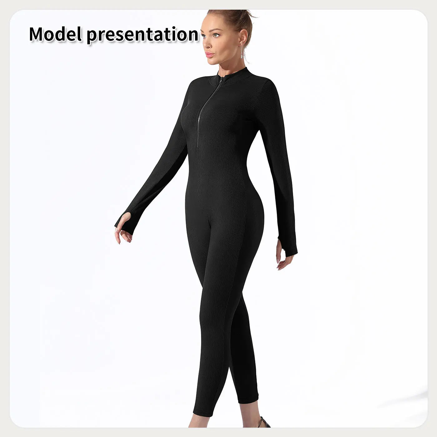 Women's Fashion Simple Solid Color Bodysuit - Pre2brand