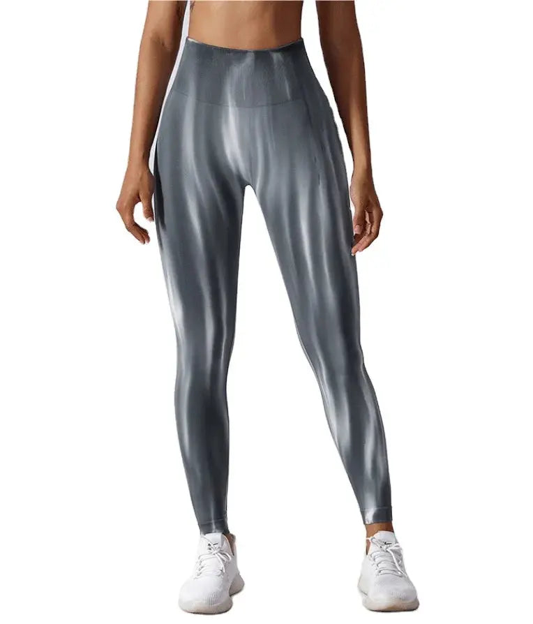 Women's High Waist Tummy Control Yoga Pants Custom Logo Sport Workout Fitness Leggings with Sexy Design Exercise Gym Wholesale - Pre2brand
