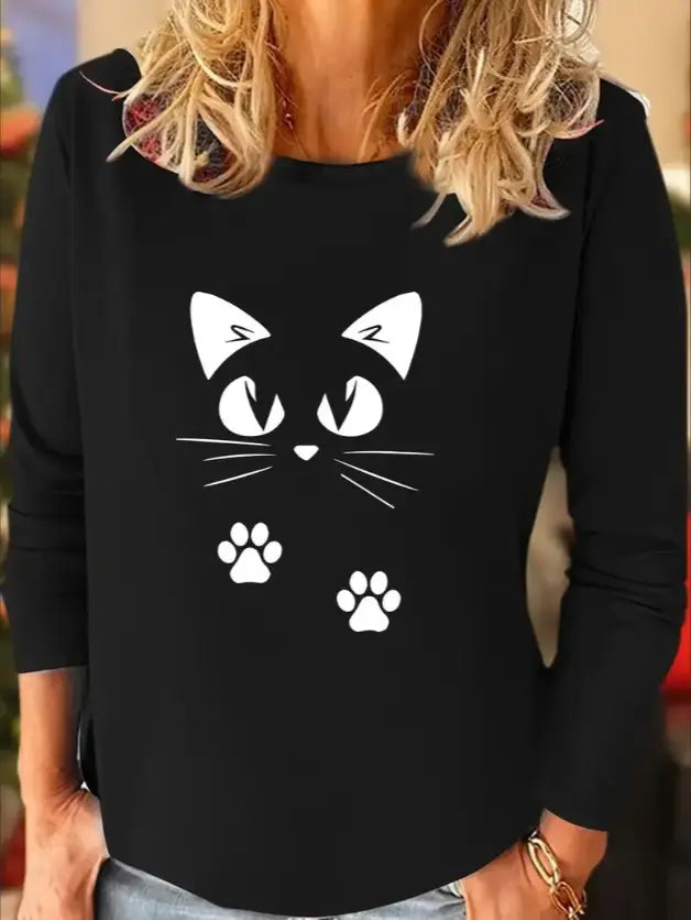 Women's Long Sleeve Hoodless Sweatshirt - Pre2brand