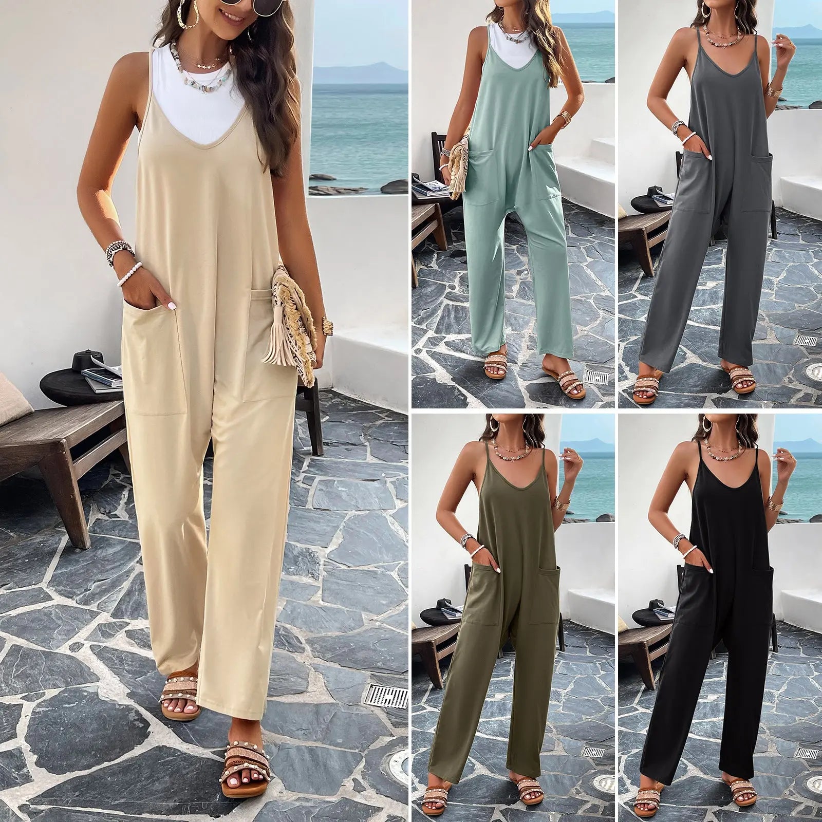 Women's Solid Color Slim Fit Bodysuit - Pre2brand