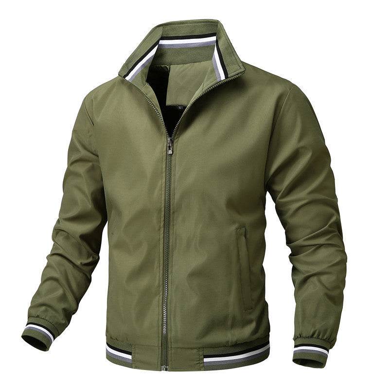 Sports Solid Color Jacket Men's - Pre2brand