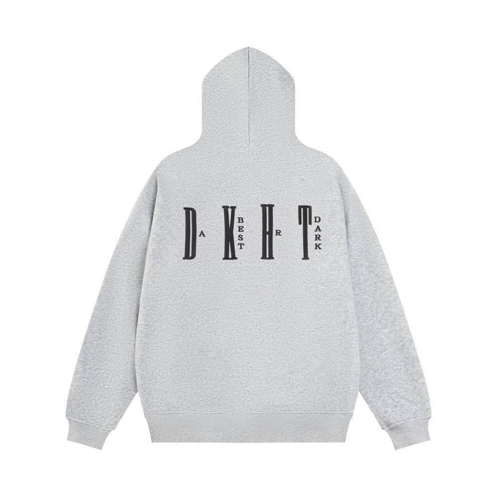 Loose Casual Letters Embroidered Hoodie - Pre2brand
