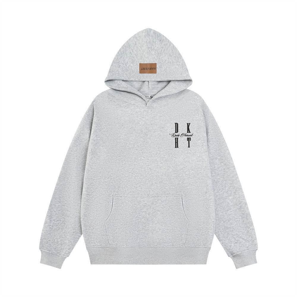 Loose Casual Letters Embroidered Hoodie - Pre2brand