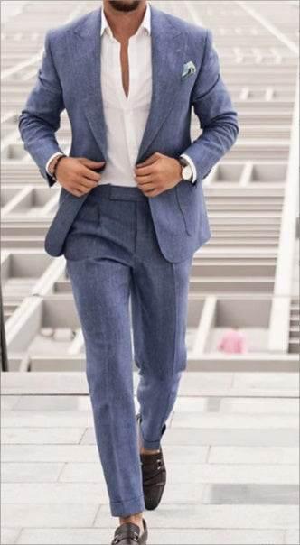 Men's Plus Size Two - piece Suit - Pre2brand