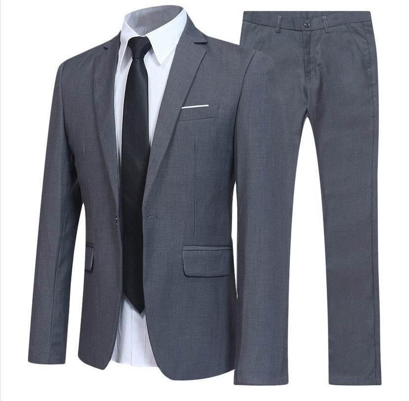 Men's Western Fit Korean Two - piece Suit - Pre2brand
