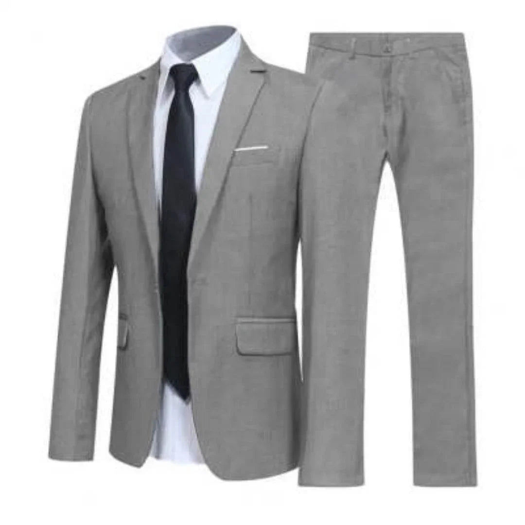 Men's Western Fit Korean Two - piece Suit - Pre2brand