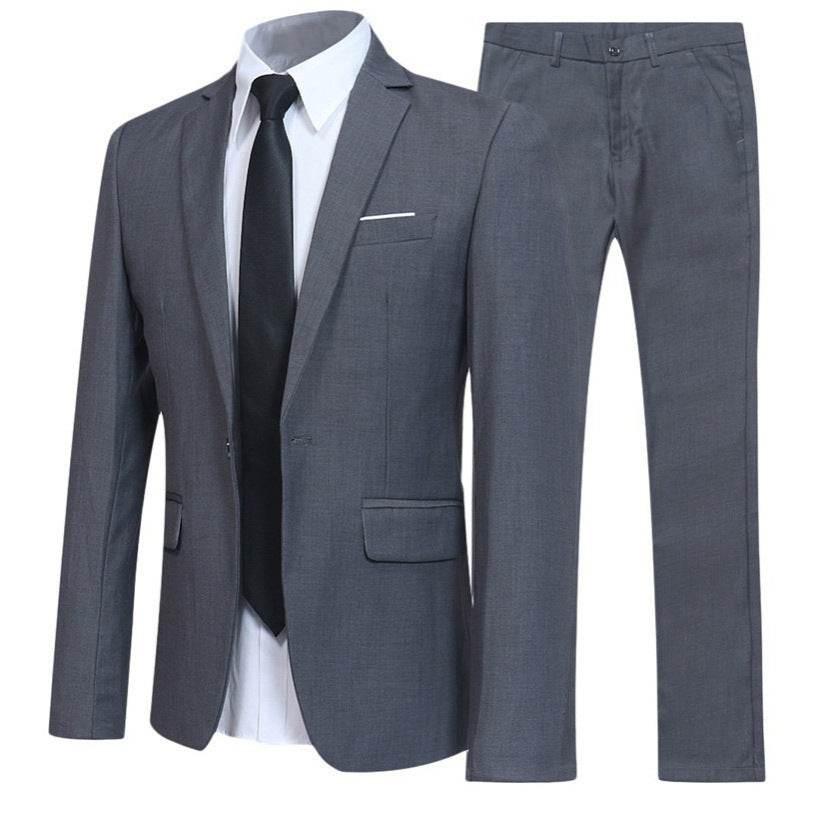 Men's Western Fit Korean Two - piece Suit - Pre2brand