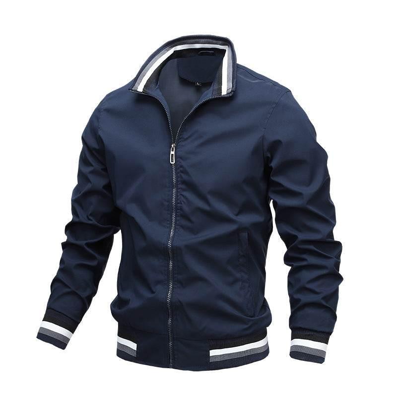 Sports Solid Color Jacket Men's - Pre2brand
