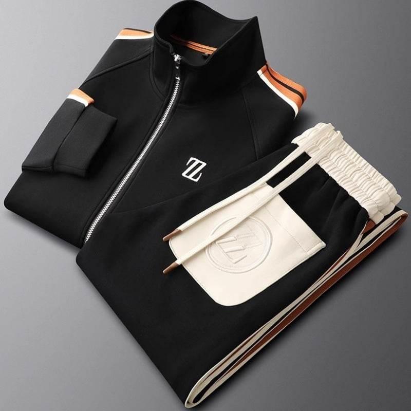 Trendy Stand Collar Casual Sports Suit - Pre2brand