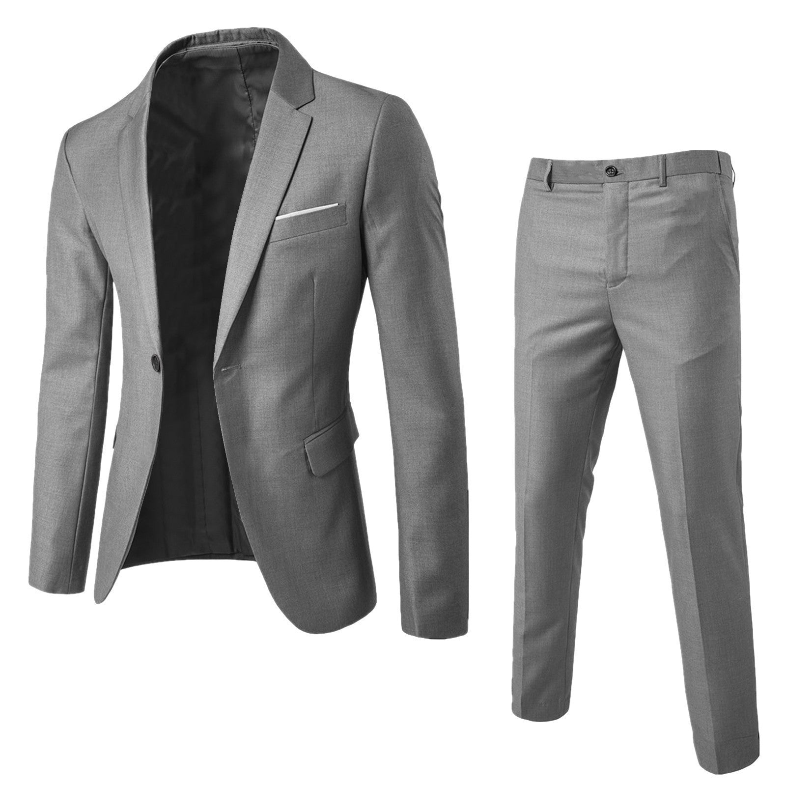 Two - piece Suit Business Professional Formal Wear Korean Slim Fit - Pre2brand