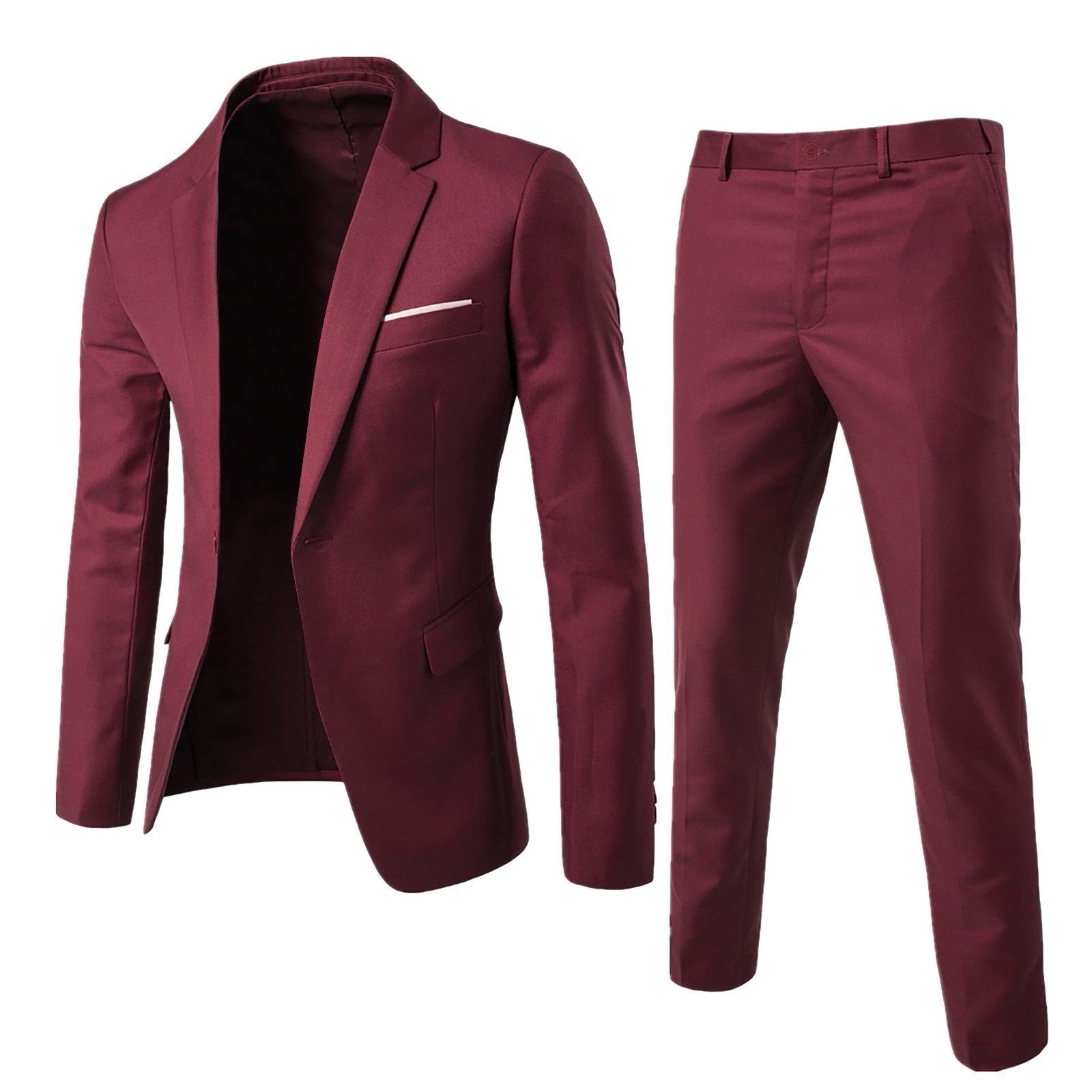 Two - piece Suit Business Professional Formal Wear Korean Slim Fit - Pre2brand