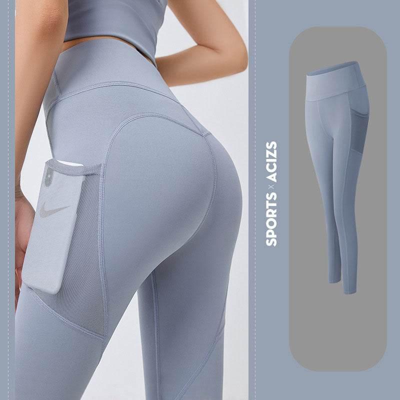 Yoga Pants Women With Pocket Leggings Sport Girl Gym Leggings Women Tummy Control Jogging Tights Female Fitness Pants - Pre2brand